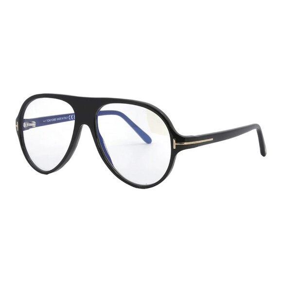 NEW TOM FORD FT5012-B/S 001 EYEGLASSES TF5012-B 001 BLACK MEN AVIATOR EYEWEAR - Picture 1 of 3